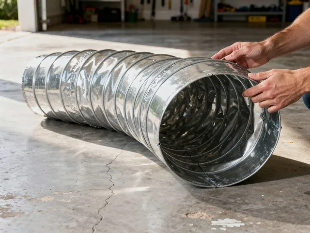 Laguna Woods Dryer Vent Cleaning specialist using advanced equipment for thorough duct cleaning in Laguna Woods