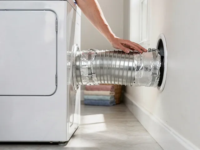 Professional dryer vent hose installation by Laguna Woods Dryer Vent Cleaning in Laguna Woods