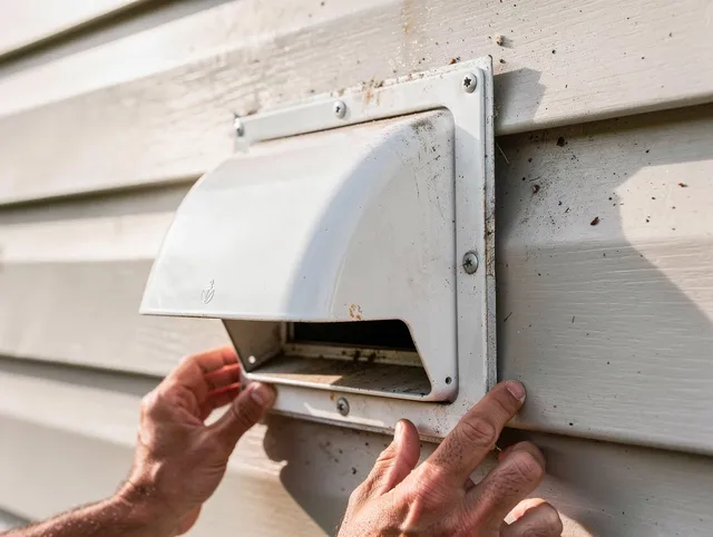Laguna Woods Dryer Vent Cleaning technician delivering thorough residential dryer vent cleaning service in Laguna Woods
